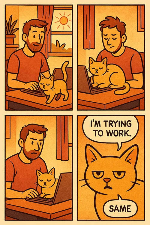 AI-generated comic example 8